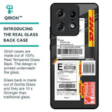 Cool Barcode Label Glass Case For Motorola Edge 50 Pro 5G