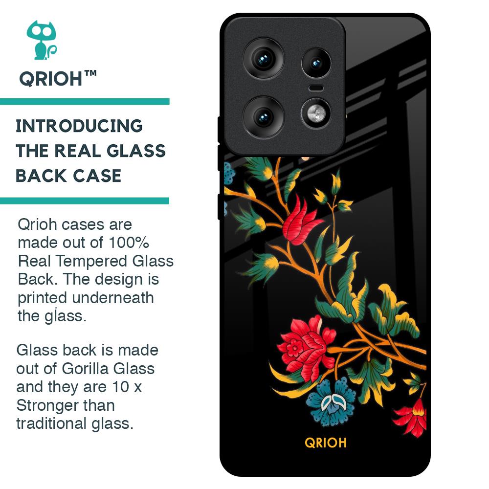Dazzling Art Glass Case for Motorola Edge 50 Pro 5G