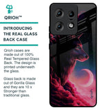 Moon Wolf Glass Case for Motorola Edge 50 Pro 5G