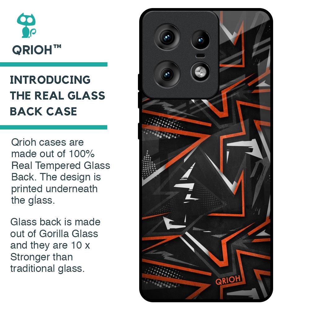Vector Art Glass Case for Motorola Edge 50 Pro 5G