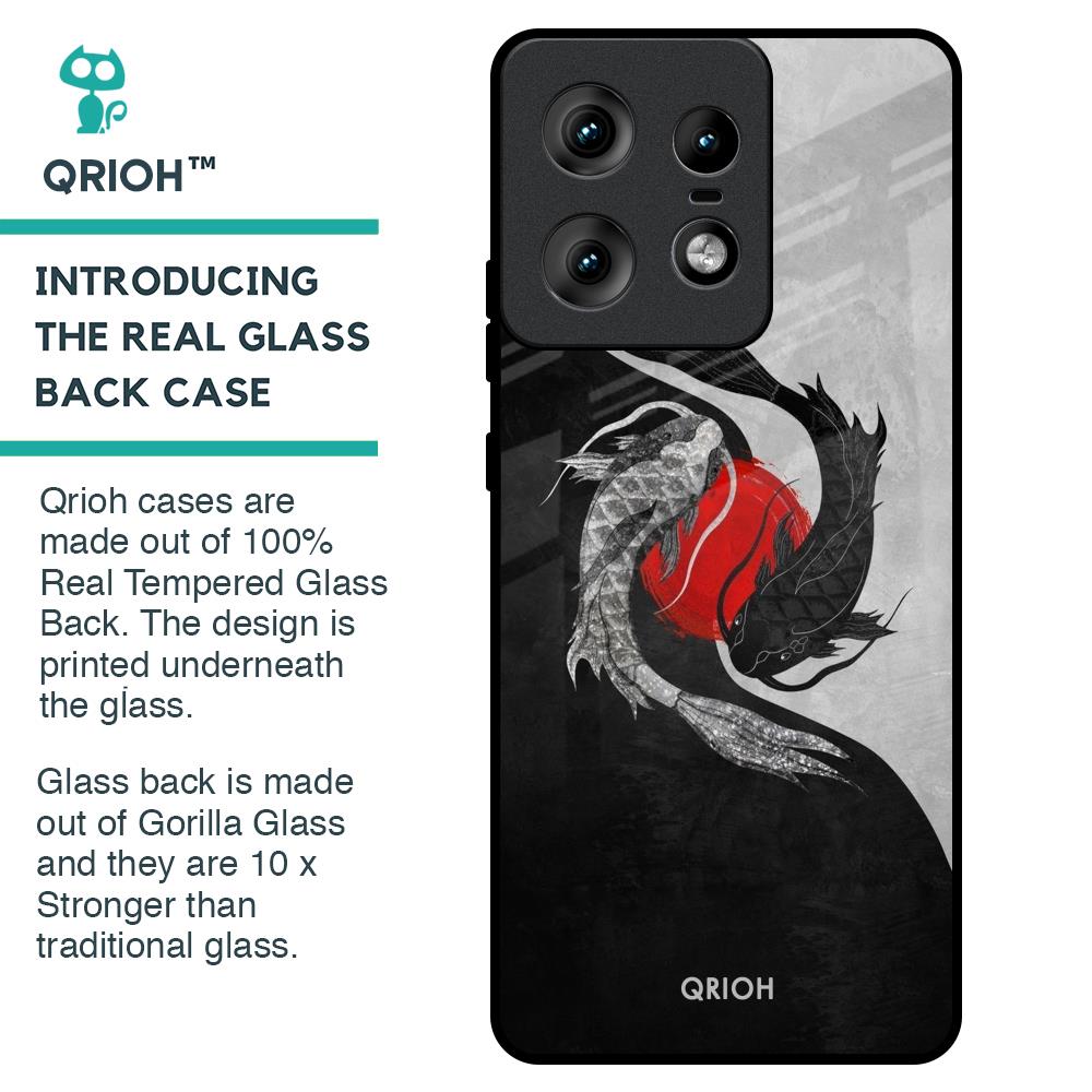 Japanese Art Glass Case for Motorola Edge 50 Pro 5G