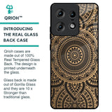 Luxury Mandala Glass Case for Motorola Edge 50 Pro 5G