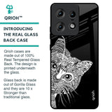 Kitten Mandala Glass Case for Motorola Edge 50 Pro 5G