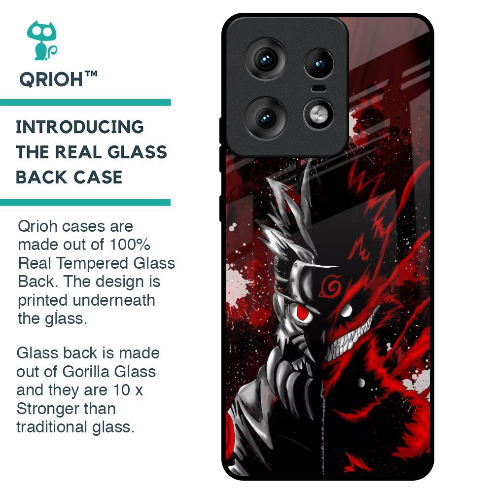 Dark Character Glass Case for Motorola Edge 50 Pro 5G