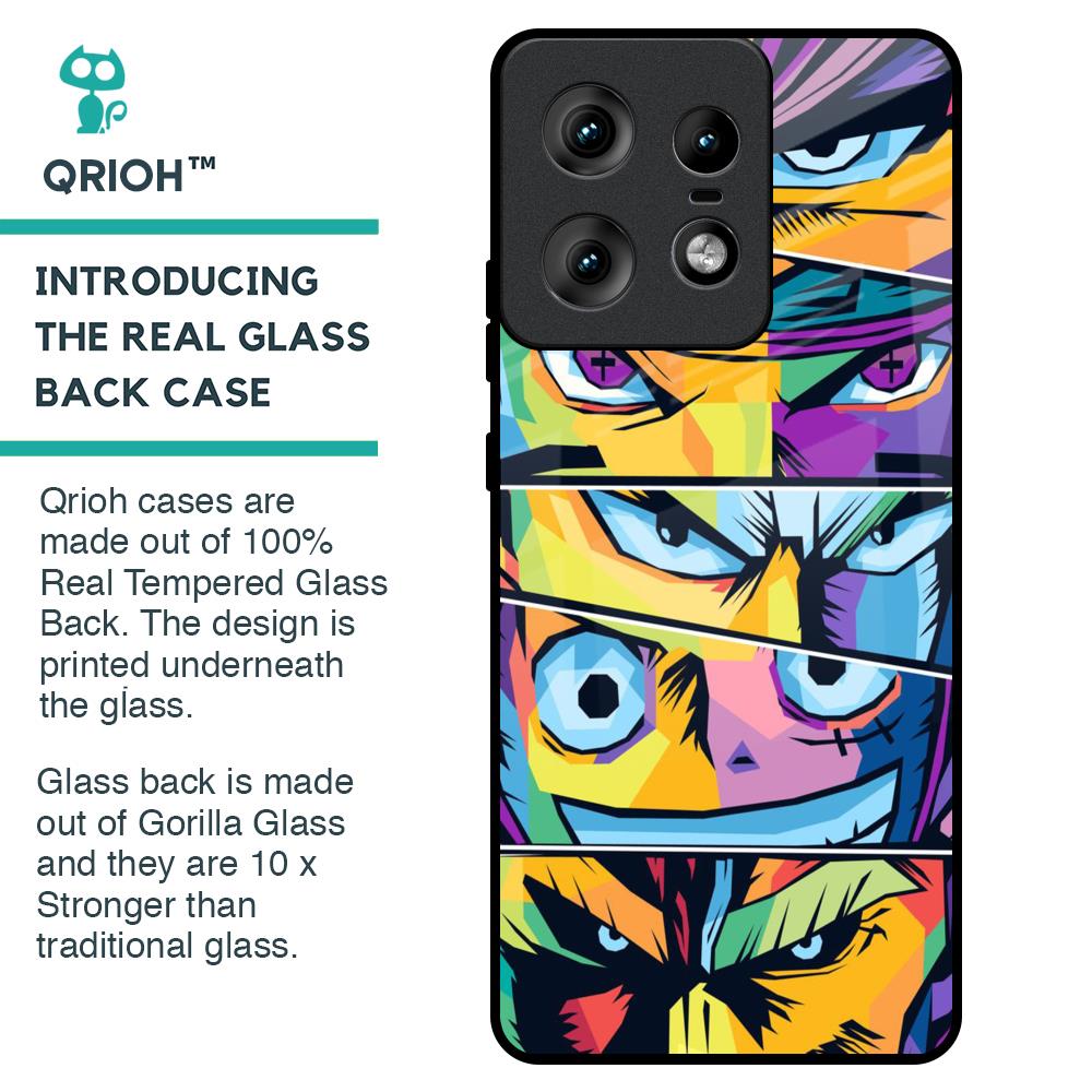 Anime Legends Glass Case for Motorola Edge 50 Pro 5G