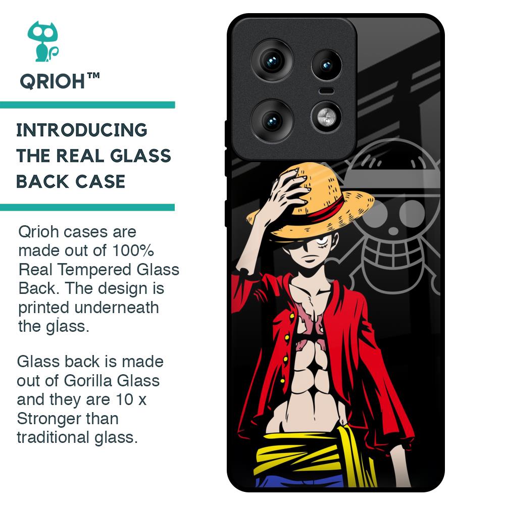 Hat Crew Glass Case for Motorola Edge 50 Pro 5G