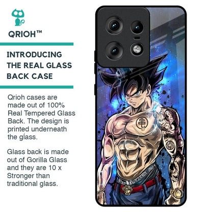 Branded Anime Glass Case for Motorola Edge 50 Pro 5G