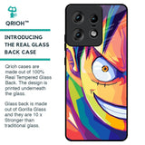 Monkey Wpap Pop Art Glass Case for Motorola Edge 50 Pro 5G