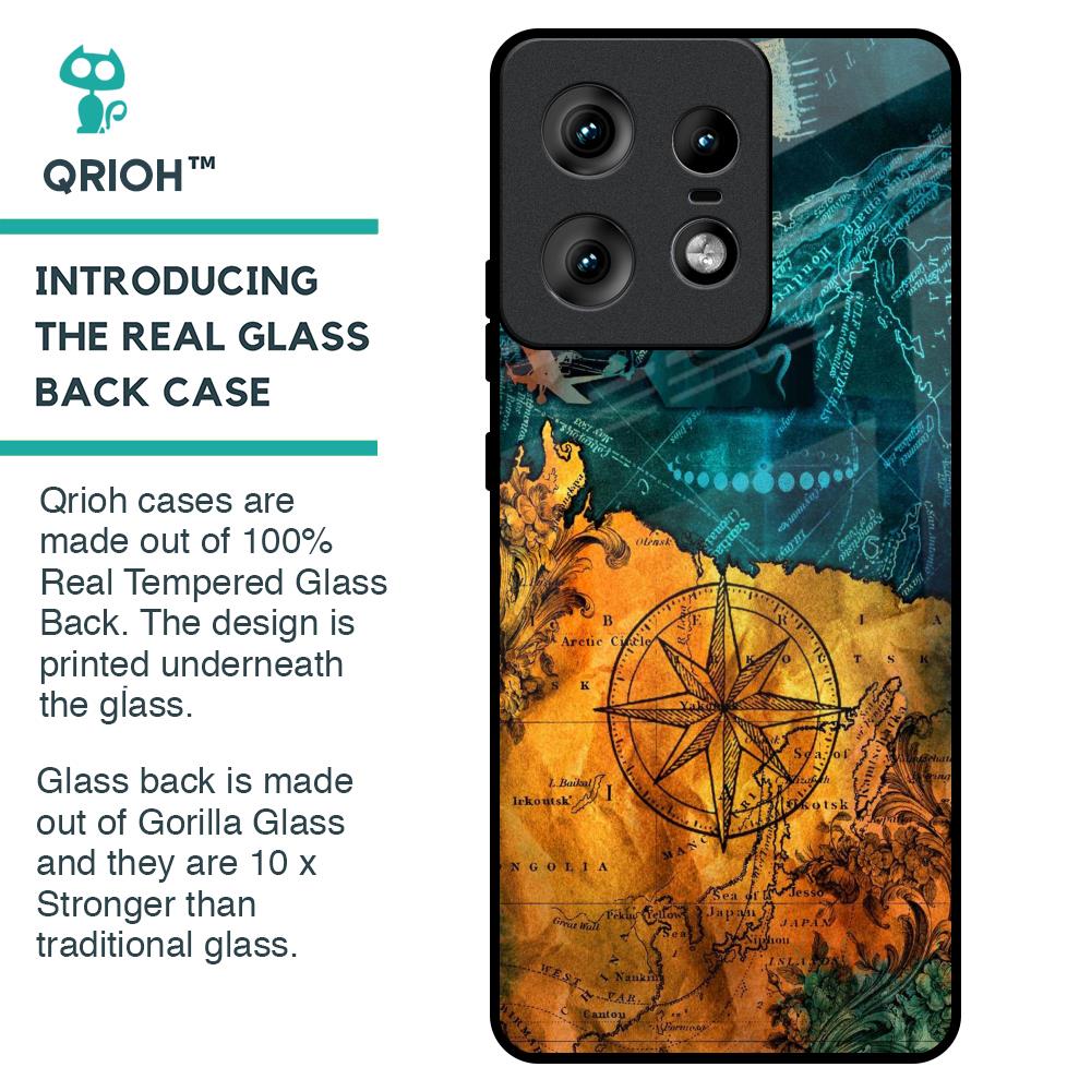 Architecture Map Glass Case for Motorola Edge 50 Pro 5G