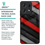 Soft Wooden Texture Glass Case for Motorola Edge 50 Pro 5G
