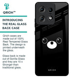 Cute Bear Glass Case for Motorola Edge 50 Pro 5G