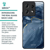 Deep Ocean Marble Glass Case for Motorola Edge 50 Pro 5G