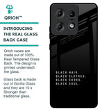Black Soul Glass Case for Motorola Edge 50 Pro 5G