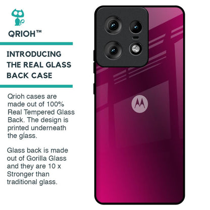 Pink Burst Glass Case for Motorola Edge 50 Pro 5G