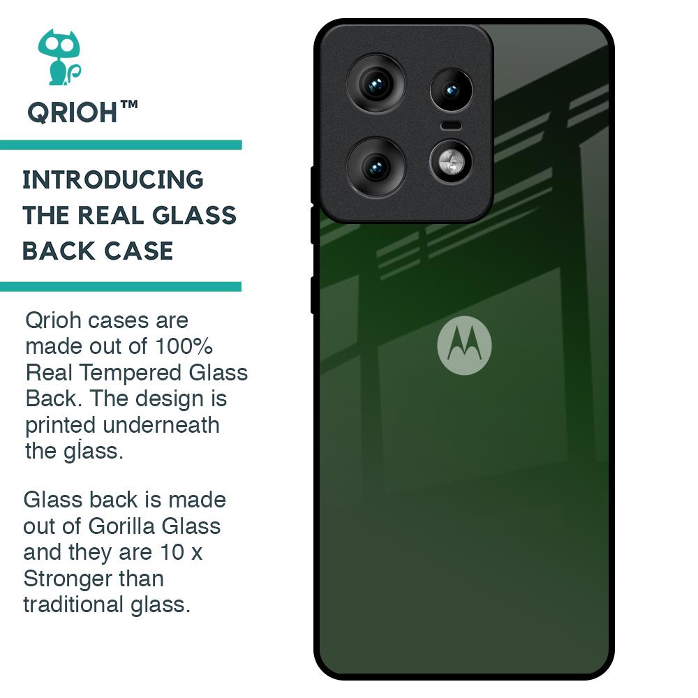 Deep Forest Glass Case for Motorola Edge 50 Pro 5G