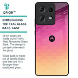 Geometric Pink Diamond Glass Case for Motorola Edge 50 Pro 5G