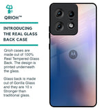Blue Mauve Gradient Glass Case for Motorola Edge 50 Pro 5G