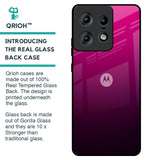 Purple Ombre Pattern Glass Case for Motorola Edge 50 Pro 5G