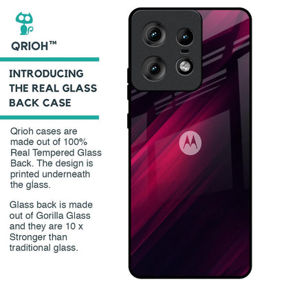 Razor Black Glass Case for Motorola Edge 50 Pro 5G
