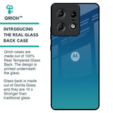 Celestial Blue Glass Case For Motorola Edge 50 Pro 5G