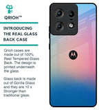 Blue & Pink Ombre Glass case for Motorola Edge 50 Pro 5G