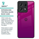 Magenta Gradient Glass Case For Motorola Edge 50 Pro 5G