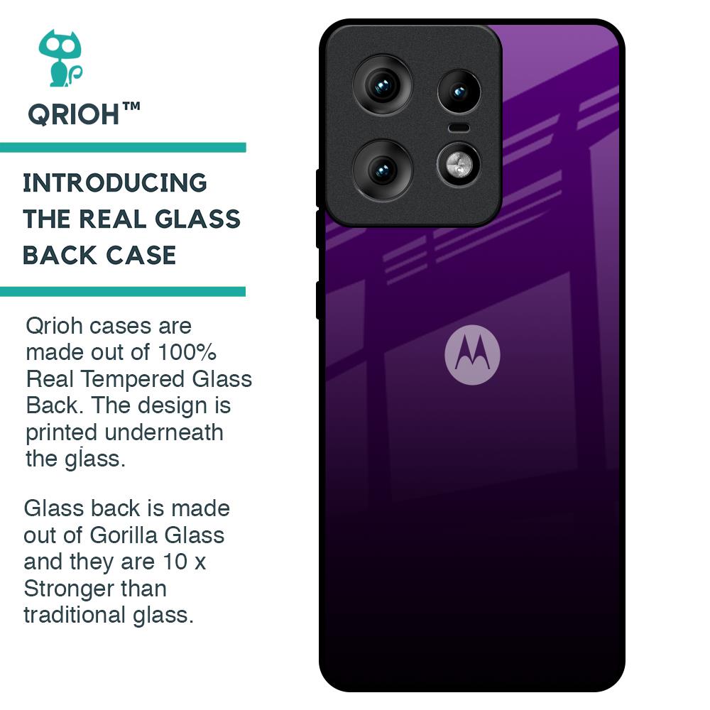 Harbor Royal Blue Glass Case For Motorola Edge 50 Pro 5G