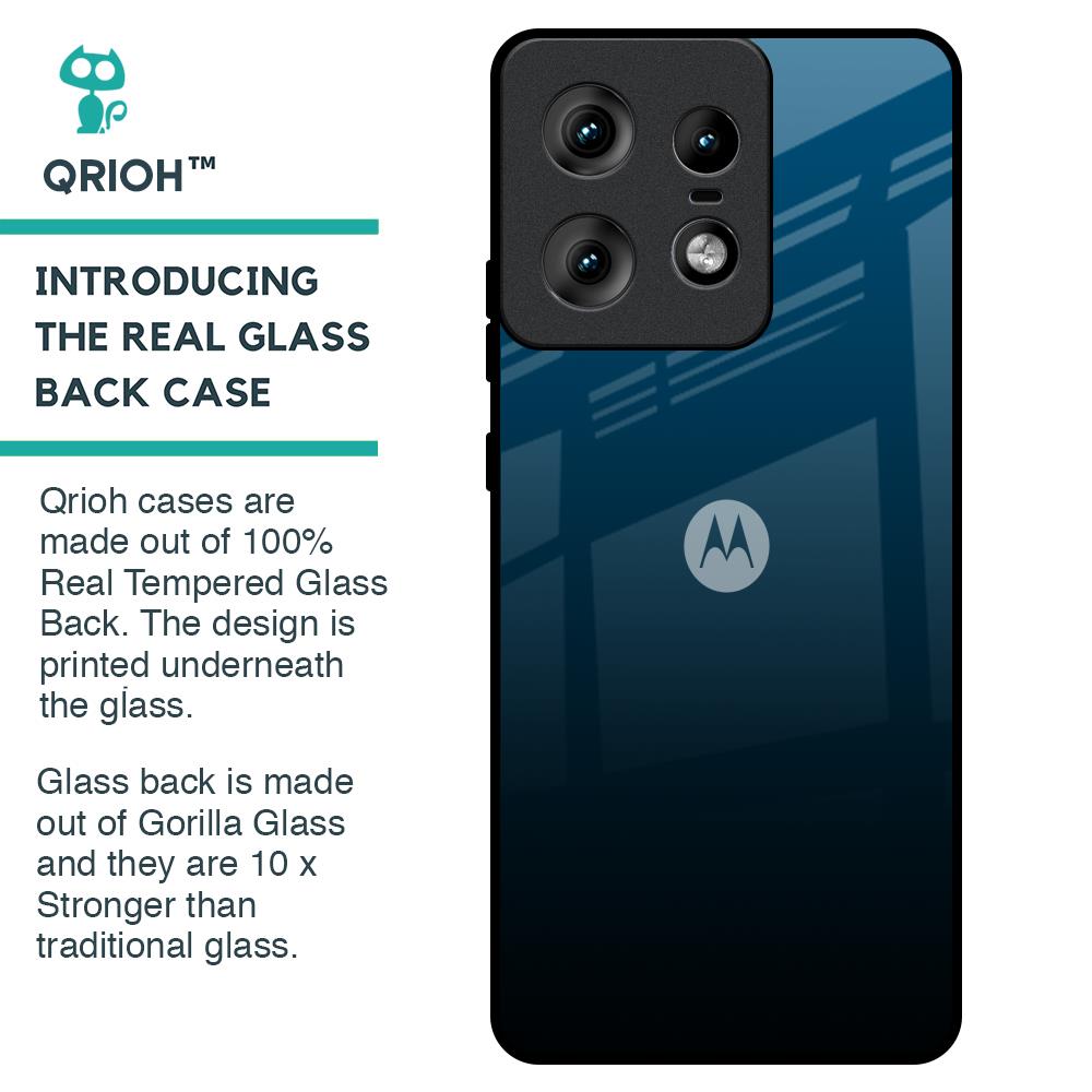 Sailor Blue Glass Case For Motorola Edge 50 Pro 5G