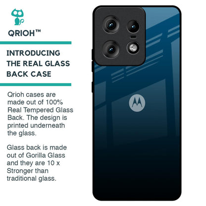 Sailor Blue Glass Case For Motorola Edge 50 Pro 5G
