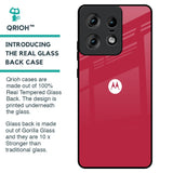 Solo Maroon Glass case for Motorola Edge 50 Pro 5G