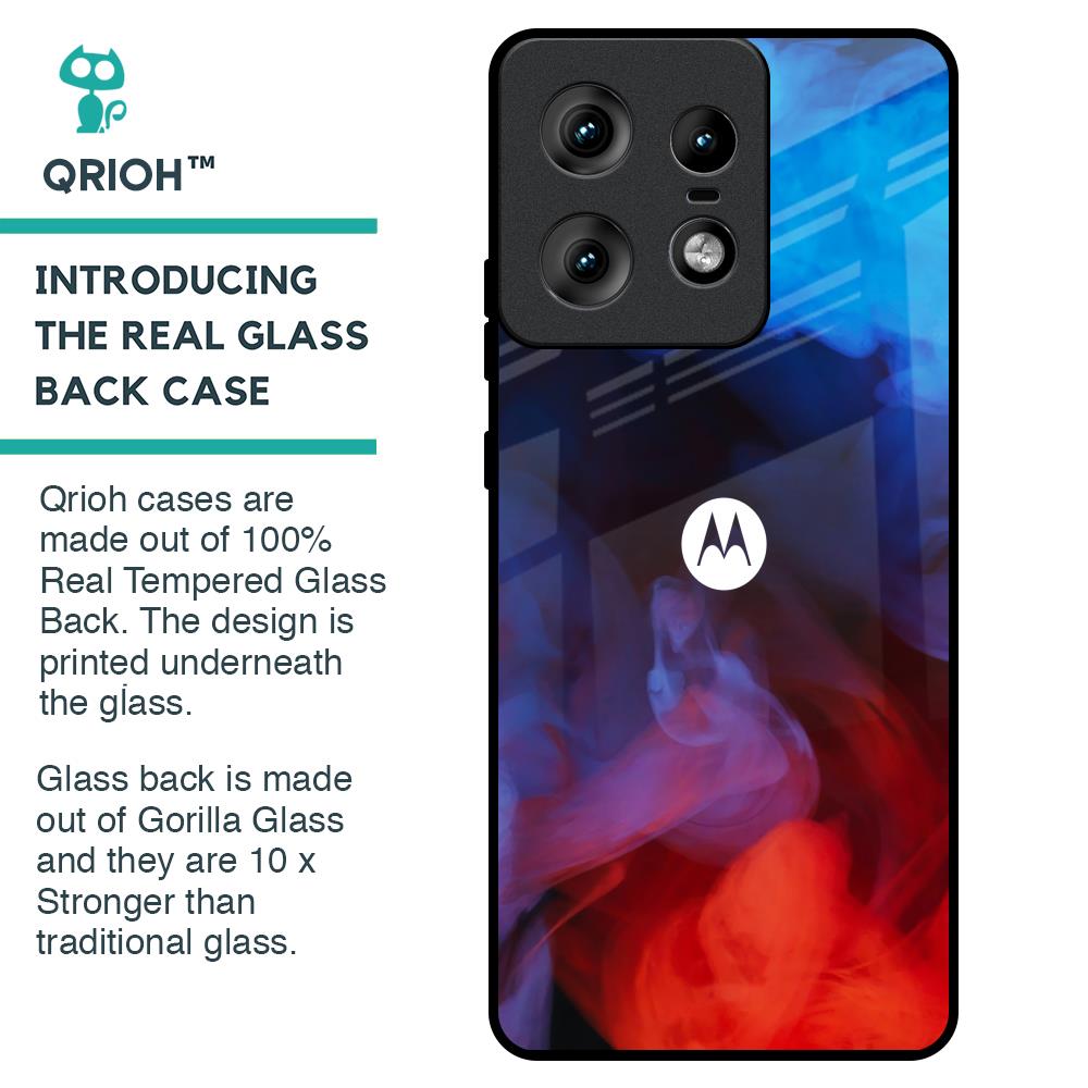 Dim Smoke Glass Case for Motorola Edge 50 Pro 5G