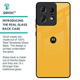 Fluorescent Yellow Glass case for Motorola Edge 50 Pro 5G