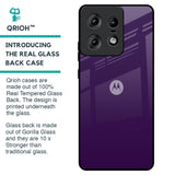 Dark Purple Glass Case for Motorola Edge 50 Pro 5G