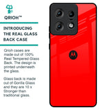 Blood Red Glass Case for Motorola Edge 50 Pro 5G