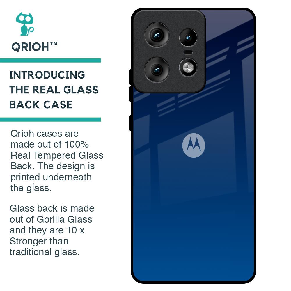 Very Blue Glass Case for Motorola Edge 50 Pro 5G
