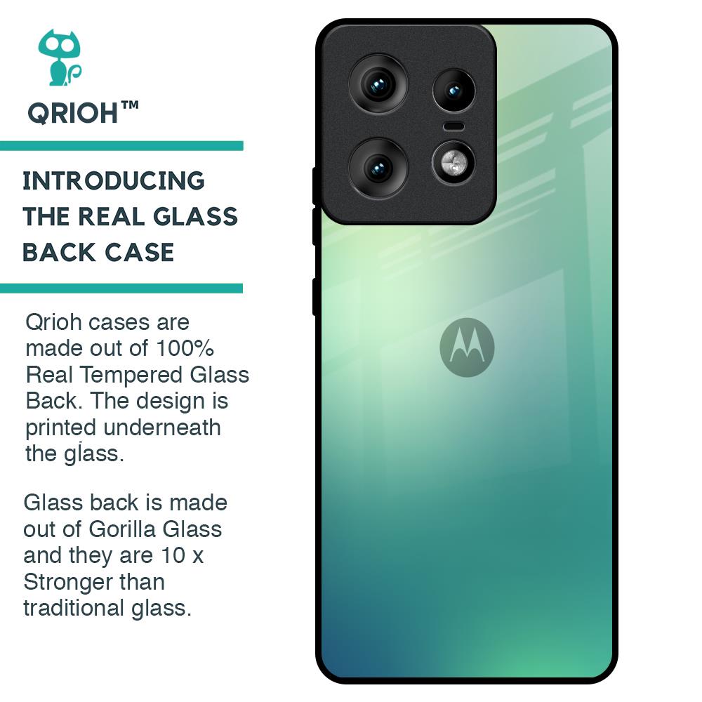 Dusty Green Glass Case for Motorola Edge 50 Pro 5G
