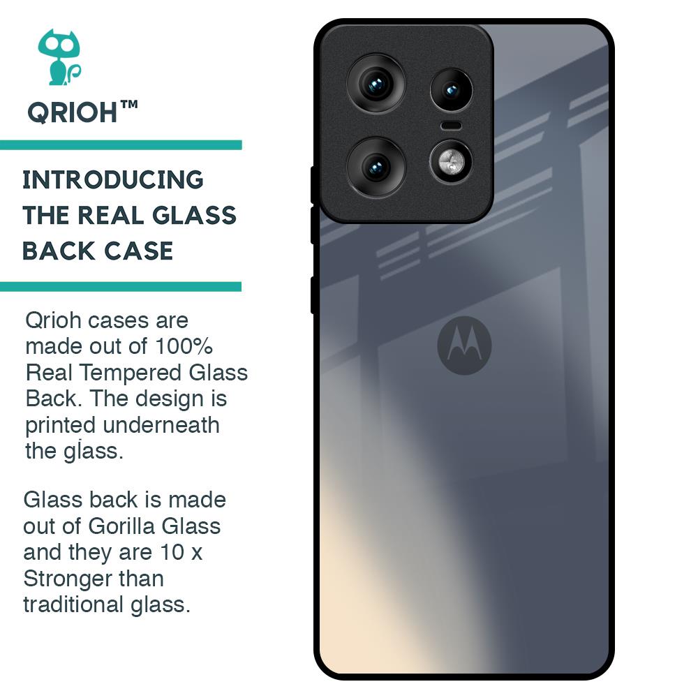 Metallic Gradient Glass Case for Motorola Edge 50 Pro 5G