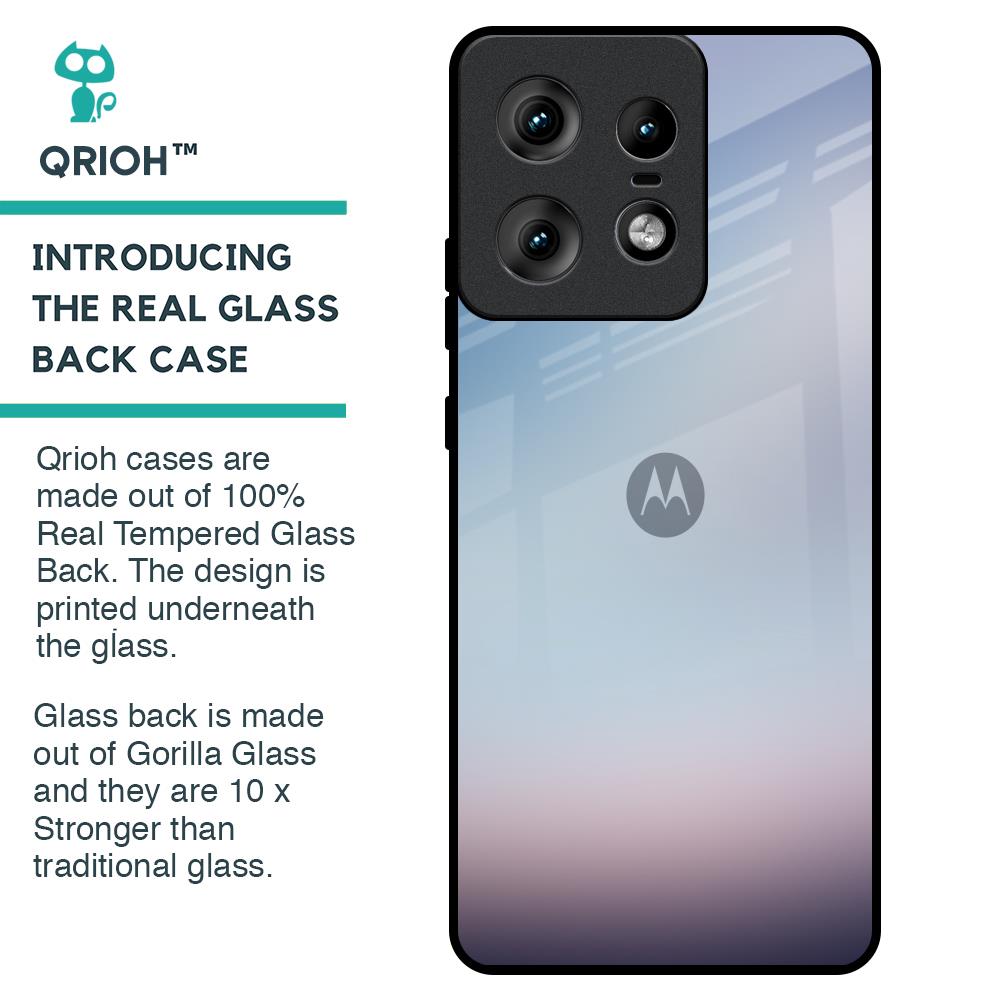 Light Sky Texture Glass Case for Motorola Edge 50 Pro 5G