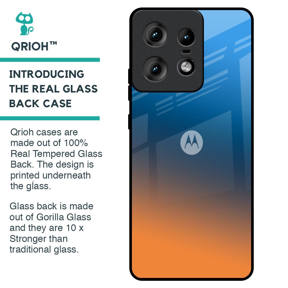 Sunset Of Ocean Glass Case for Motorola Edge 50 Pro 5G