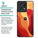 Magma Color Pattern Glass Case for Motorola Edge 50 Pro 5G