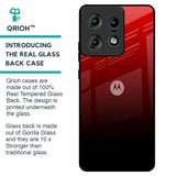 Maroon Faded Glass Case for Motorola Edge 50 Pro 5G
