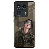 Blind Fold Motorola Edge 50 Ultra 5G Glass Back Cover Online