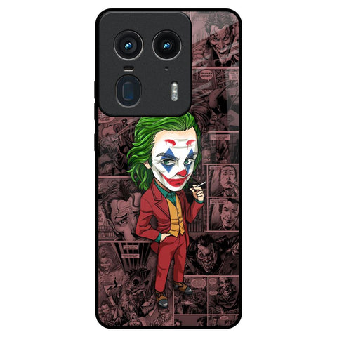 Joker Cartoon Motorola Edge 50 Ultra 5G Glass Back Cover Online
