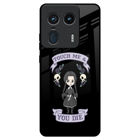Touch Me & You Die Motorola Edge 50 Ultra 5G Glass Back Cover Online