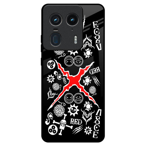 Red Zone Motorola Edge 50 Ultra 5G Glass Back Cover Online