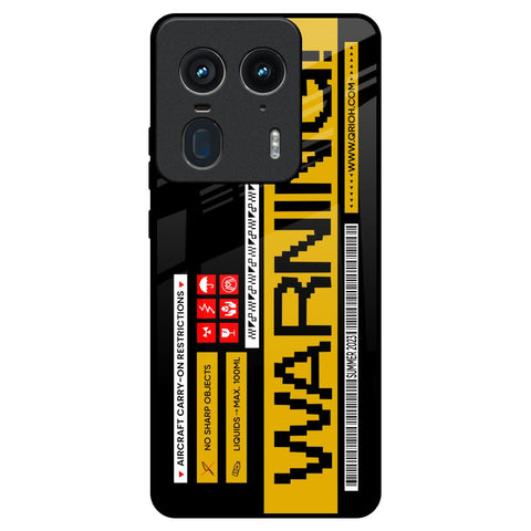 Aircraft Warning Motorola Edge 50 Ultra 5G Glass Back Cover Online