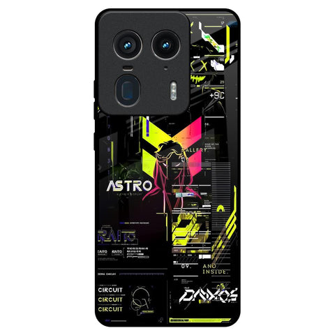 Astro Glitch Motorola Edge 50 Ultra 5G Glass Back Cover Online