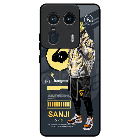 Cool Sanji Motorola Edge 50 Ultra 5G Glass Back Cover Online