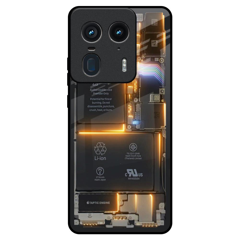 Glow Up Skeleton Motorola Edge 50 Ultra 5G Glass Back Cover Online