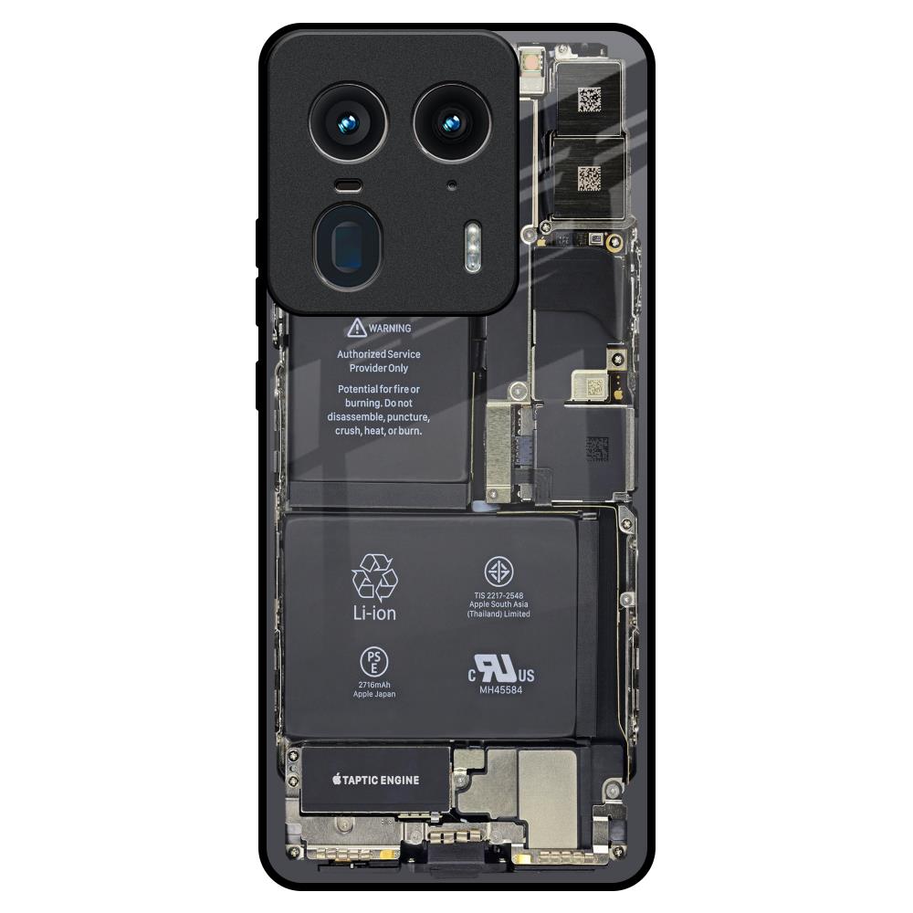 Skeleton Inside Motorola Edge 50 Ultra 5G Glass Back Cover Online